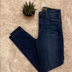 Joe’s dark wash skinny jeans